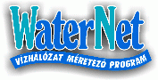 WaterNet32 Vízhálózat méretező program